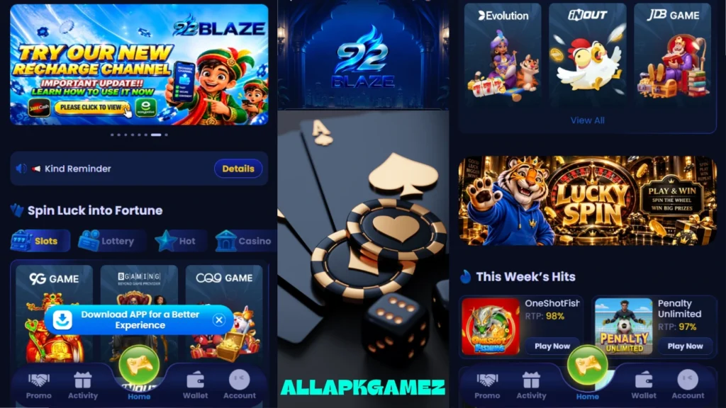 92 Blaze Game APK app logo for Android users