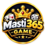 Masti365 Game logo with gold crown design