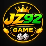 JZ92 Game logo with crown and gaming-themed design
