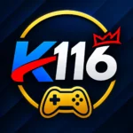 K116 Game APK logo and gaming platform