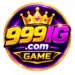 999IG Game logo with a golden crown and neon purple gaming design